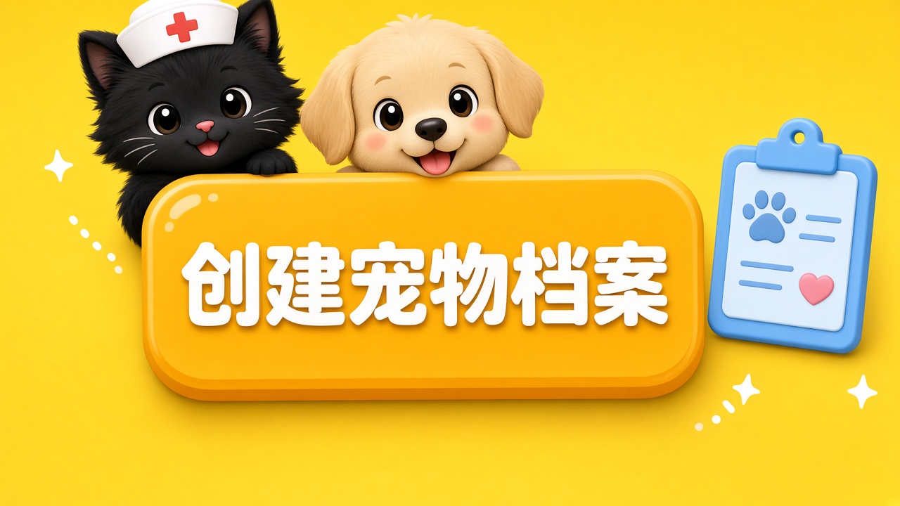 创建宠物档案